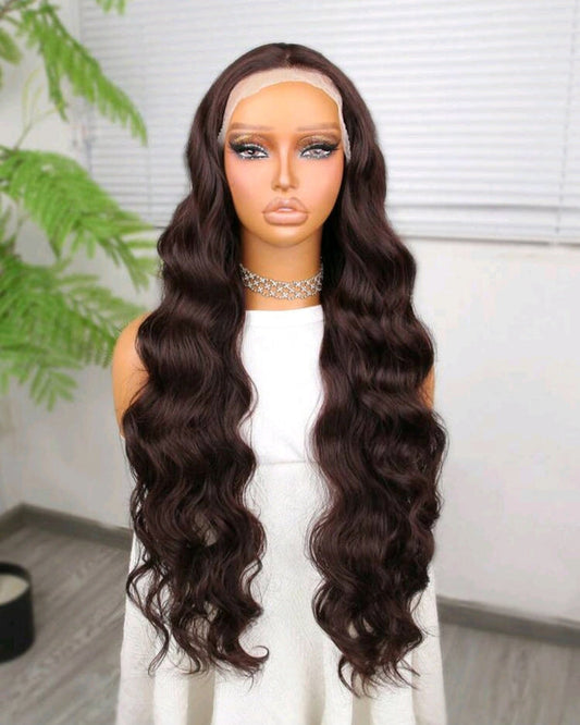 Heat Resistant Front Lace Wig (Human Blend)
